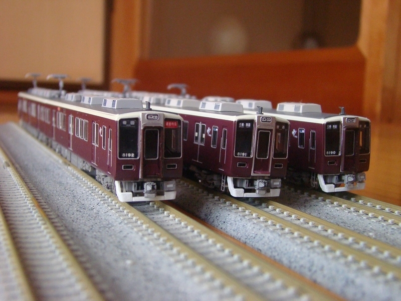 阪急8040F+8041F 箕面線仕様 完成！ - 新つなぐ☆ひろがる☆ときめく