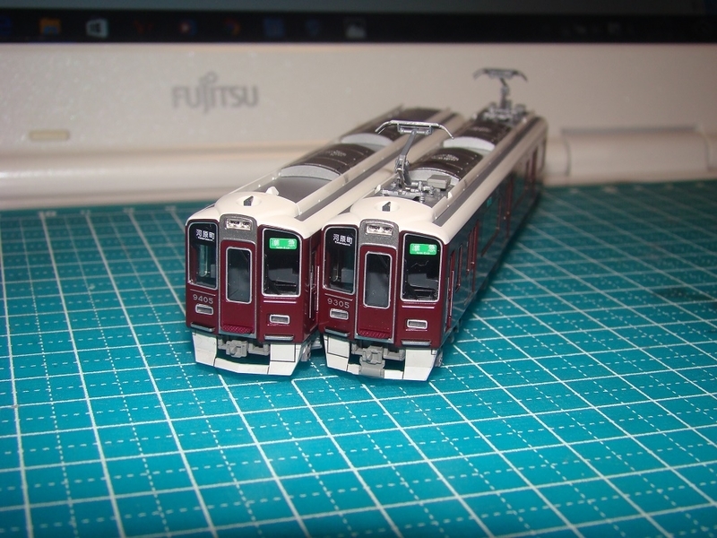 KATO 阪急9300系加工品 KATO阪急9300系を加工する 完成 - リトルライブ