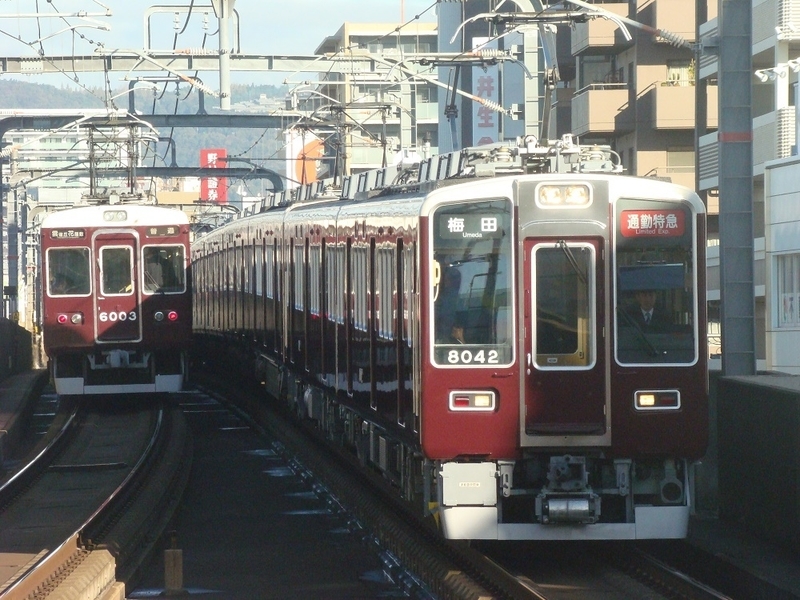 阪急8040F+8041Fと神戸線に転属した8042F - 新つなぐ☆ひろがる