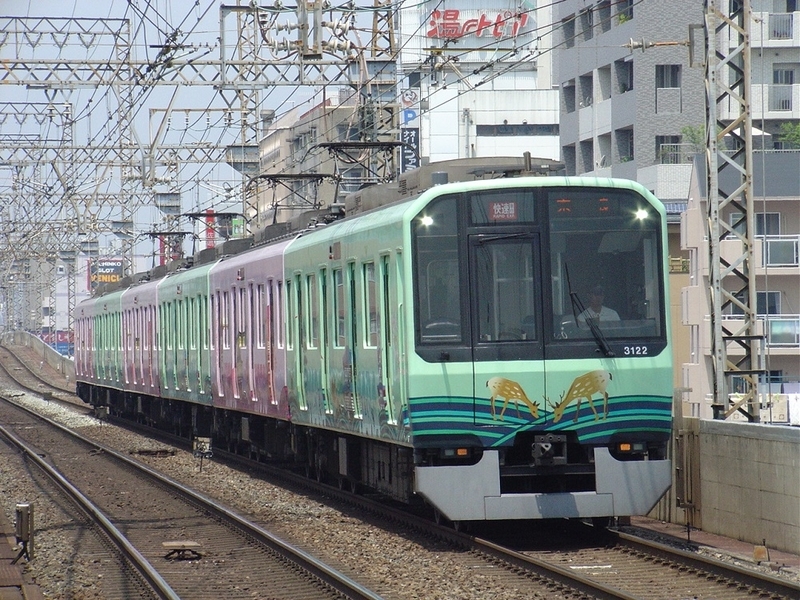 近鉄3220系 KL22(NARA・KYOTOラッピング)【その2】 - 新つなぐ