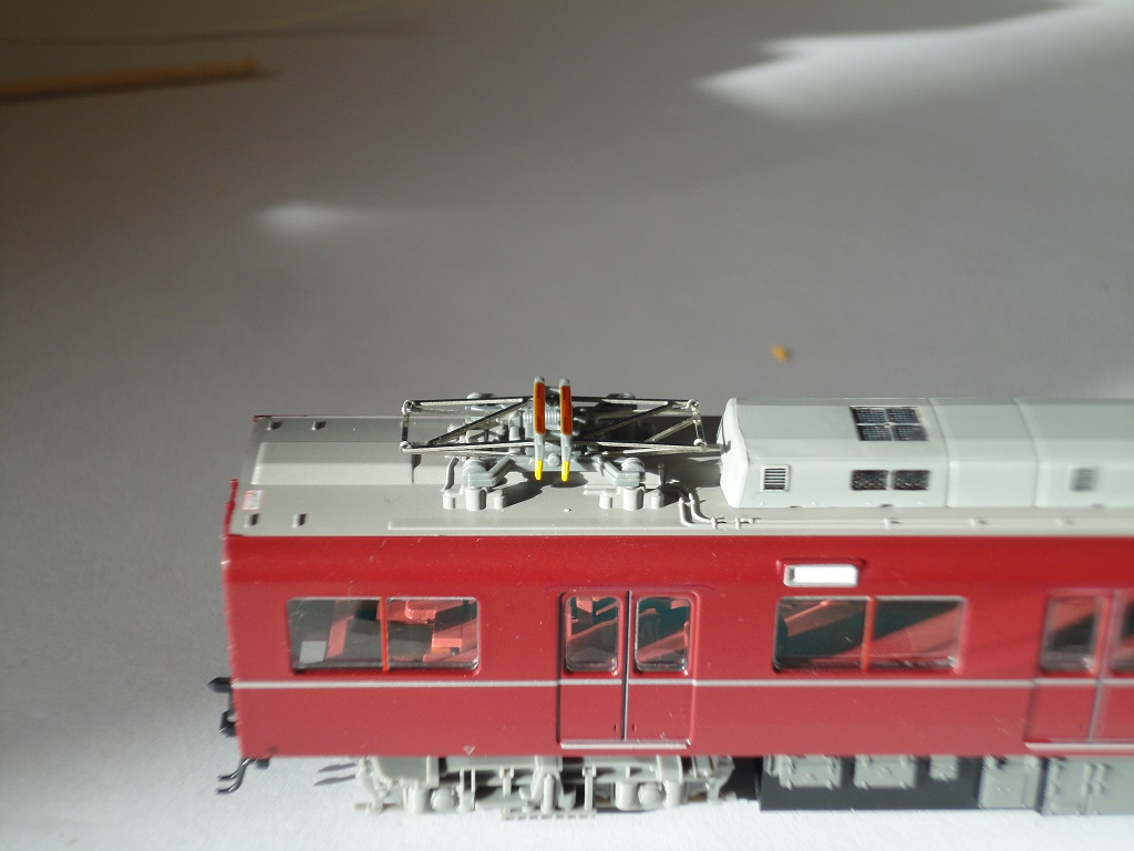 マイクロエース】近鉄8400系(復活塗装) ディテールアップ作業 〔その4