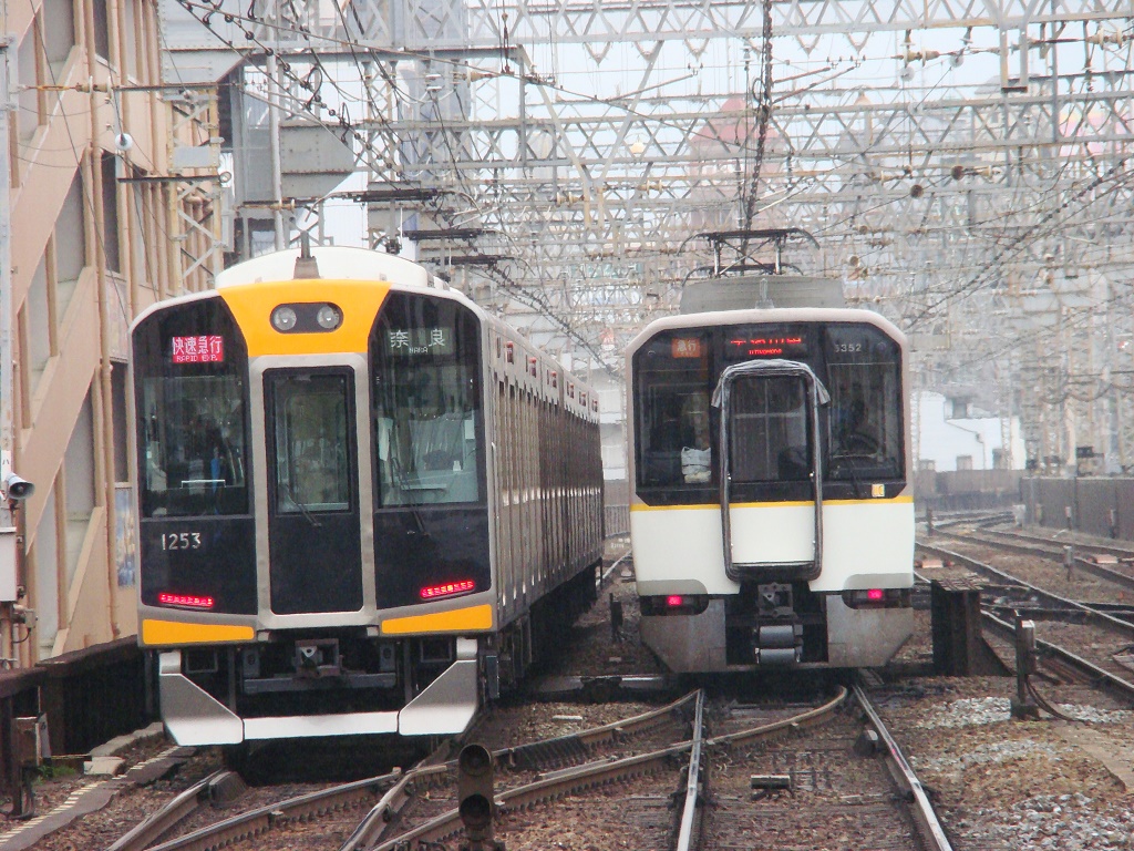 阪神1000系 1203F＆近鉄5820系 DF52 - 新つなぐ☆ひろがる☆ときめく