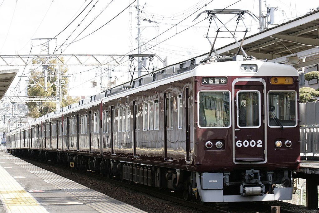 能勢電鉄】6000系(6002F)が正雀へ回送 - 新つなぐ☆ひろがる