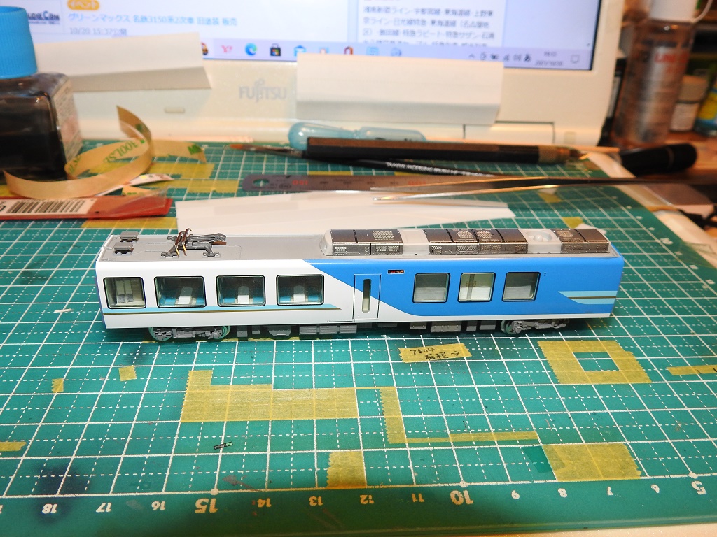 TOMIX】近鉄50000系”しまかぜ” 室内灯を取り付け - 新つなぐ☆ひろがる