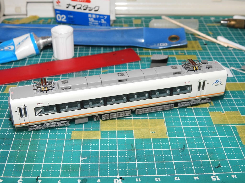 近鉄 21000系 アーバンライナーplus TOMIX 基+増 LED点灯 トミックスの近鉄21000系アーバンライナーplus限定品の中間