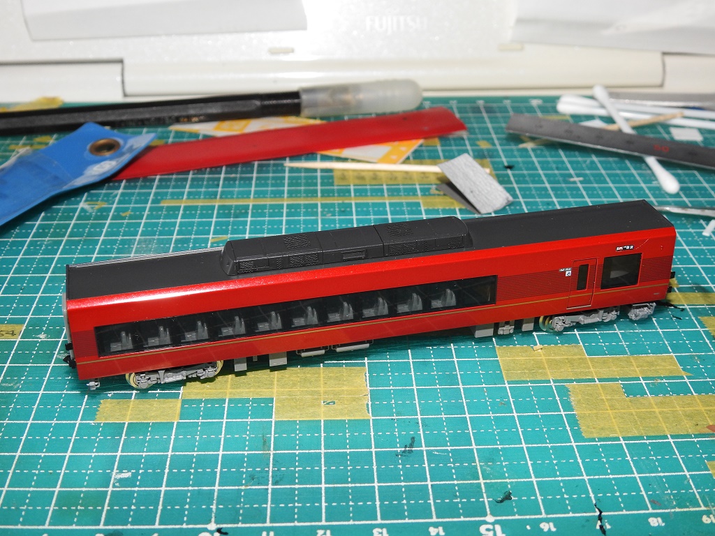 TOMIX】近鉄80000系”ひのとり” 室内灯を付け替え - 新つなぐ