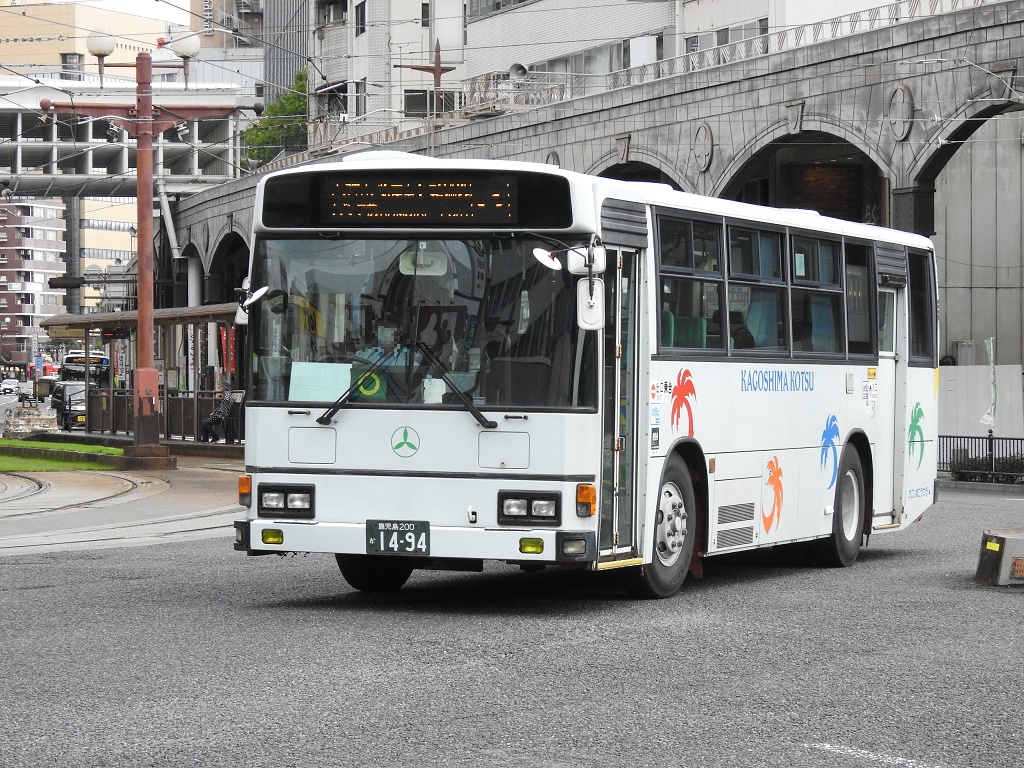 鹿児島交通(元神戸市バス) 1494号車 - 新つなぐ☆ひろがる