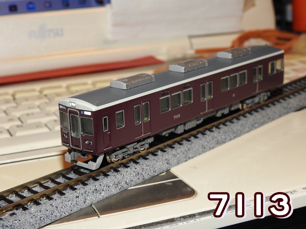 GREENMAX】阪急7000系リニューアル車(7013F)が入線！ - 新つなぐ