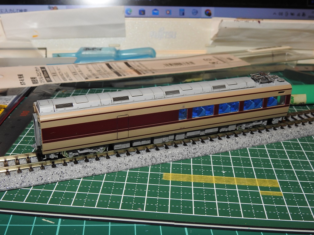 TOMIX】東武100系スペーシア(DRCカラー)ディテールアップ作業 〔その12