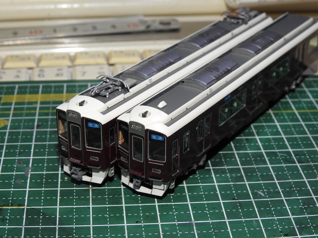 KATO 阪急9300系加工品 KATO 阪急電鉄 9300系 京都線 増結セット(4両) 品番：10-1823