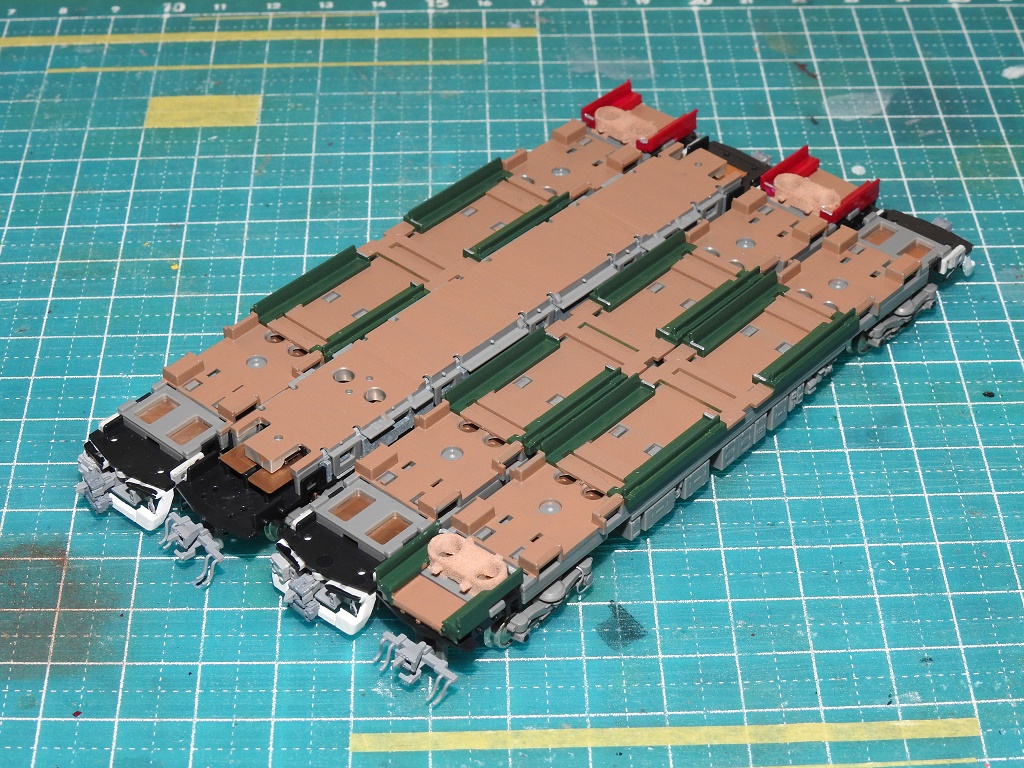 GREENMAX】阪急8000系(8040F+8041F) の内装装飾① - 新つなぐ