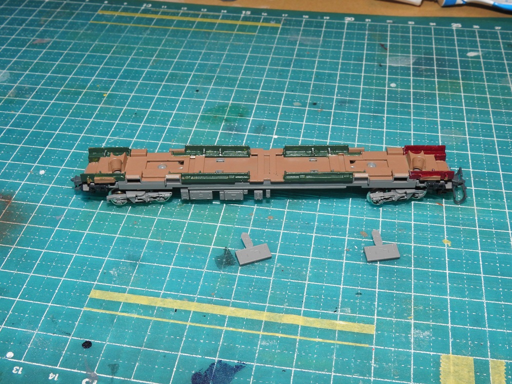 GREENMAX】阪急7000系7015F(リニューアル車) ディテールアップ作業