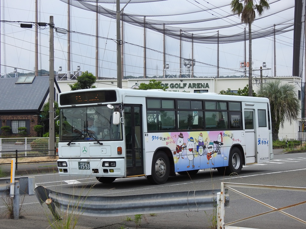 鹿児島交通(元大阪市バス) 1553号車 - 新つなぐ☆ひろがる☆ときめく