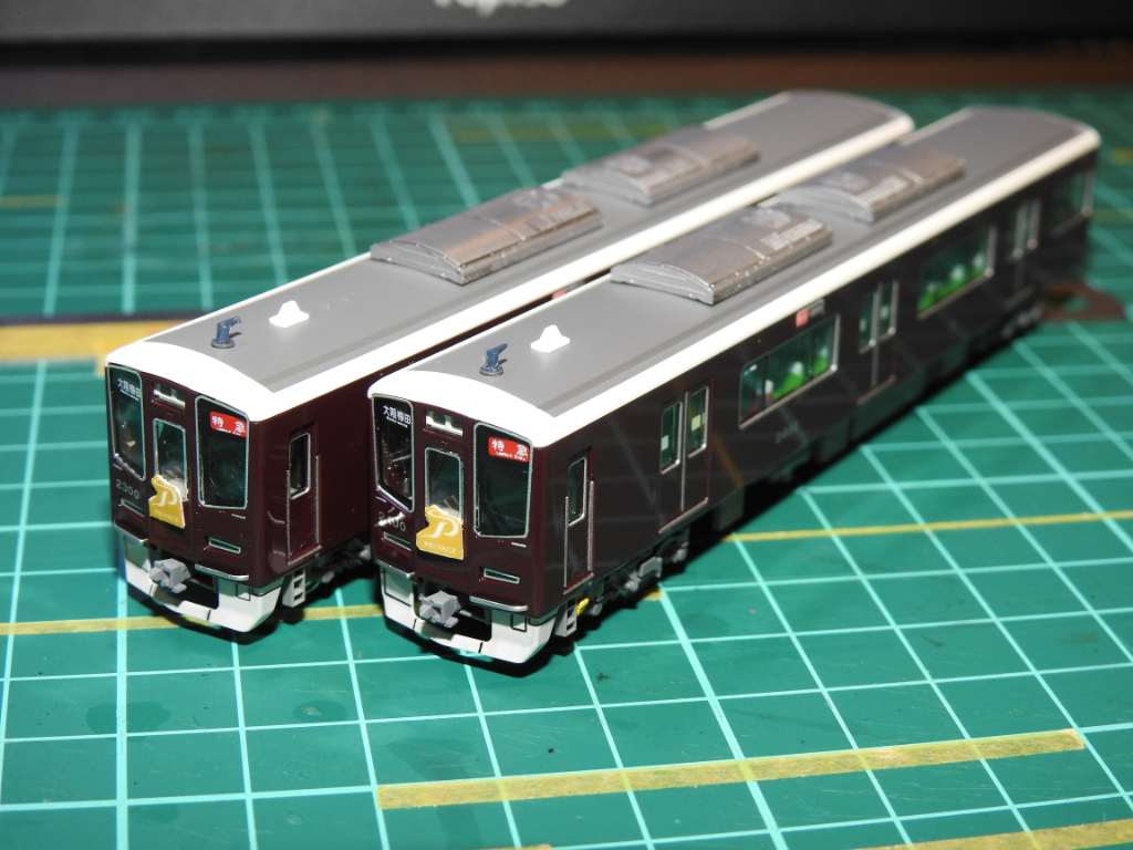 KATO】阪急2300系(2300F)＆C#2356 ディテールアップ作業《その38