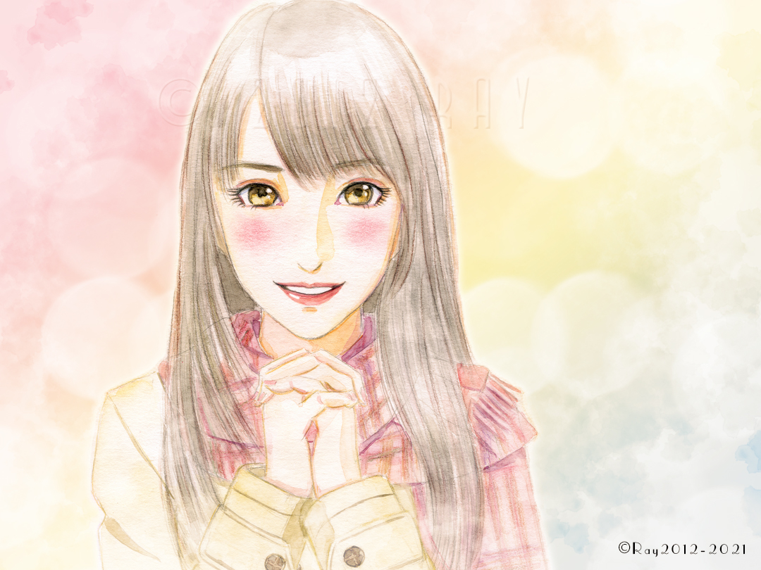 少女のイラスト