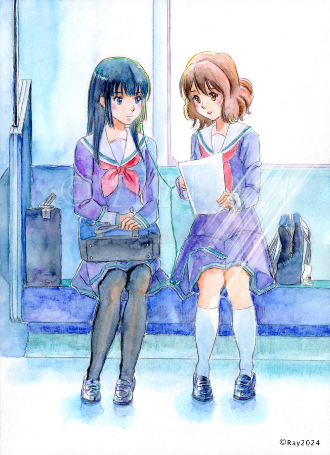 またまた 響け！ユーフォニアムより 久美子と麗奈と、北宇治高卒業後の