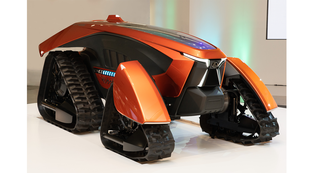 これが未来のトラクター！？クボタがコンセプトトラクターを発表