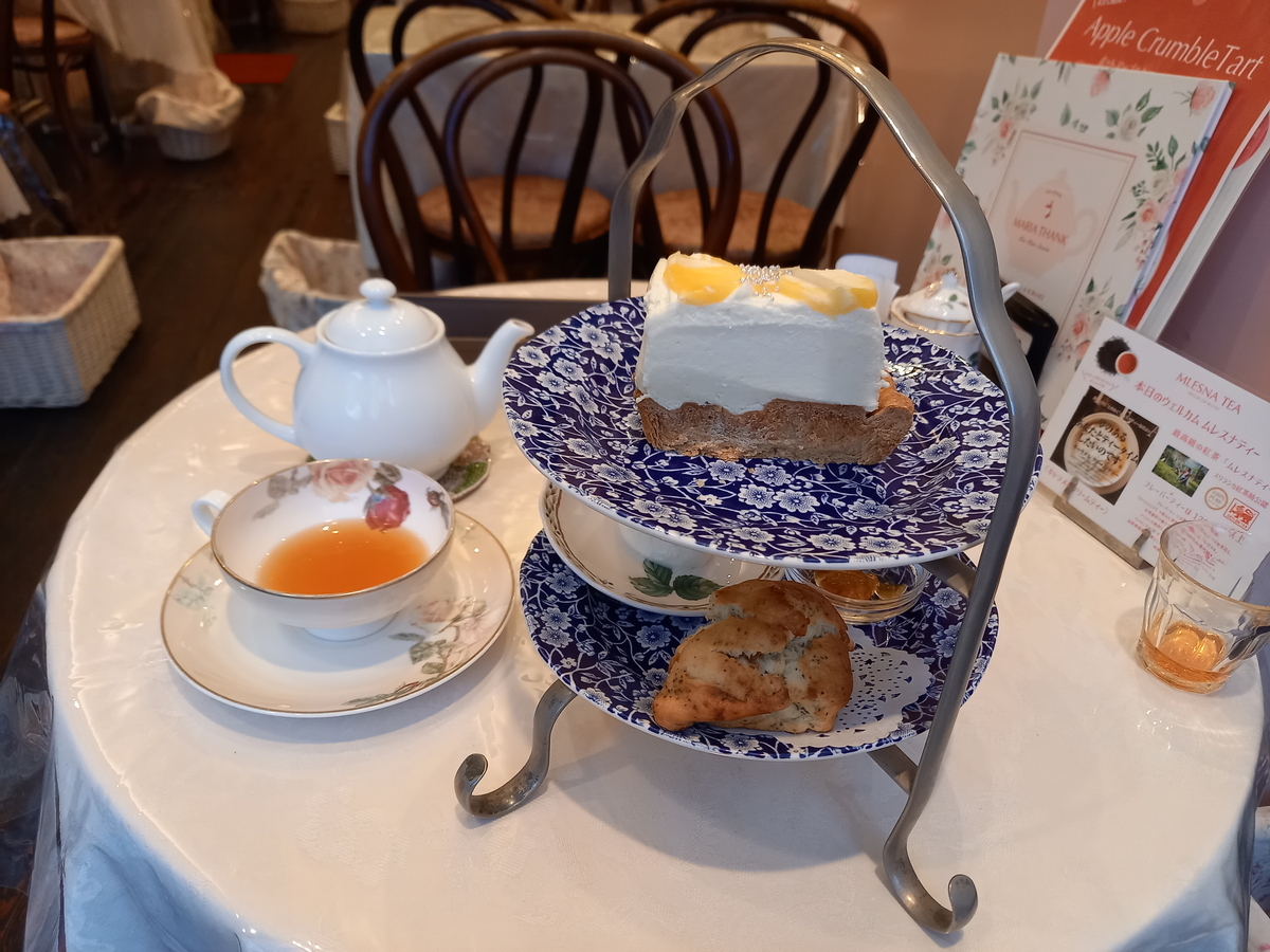 MARIA THANK アフタヌーンティーセット - Rei's notes