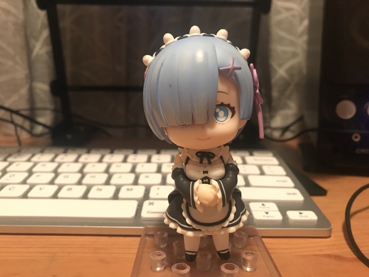 ねんどろいどフェイスメーカー 嫁ねんどろいどのパーツを作ったが 惜しい ので自作した 六畳間のアパート