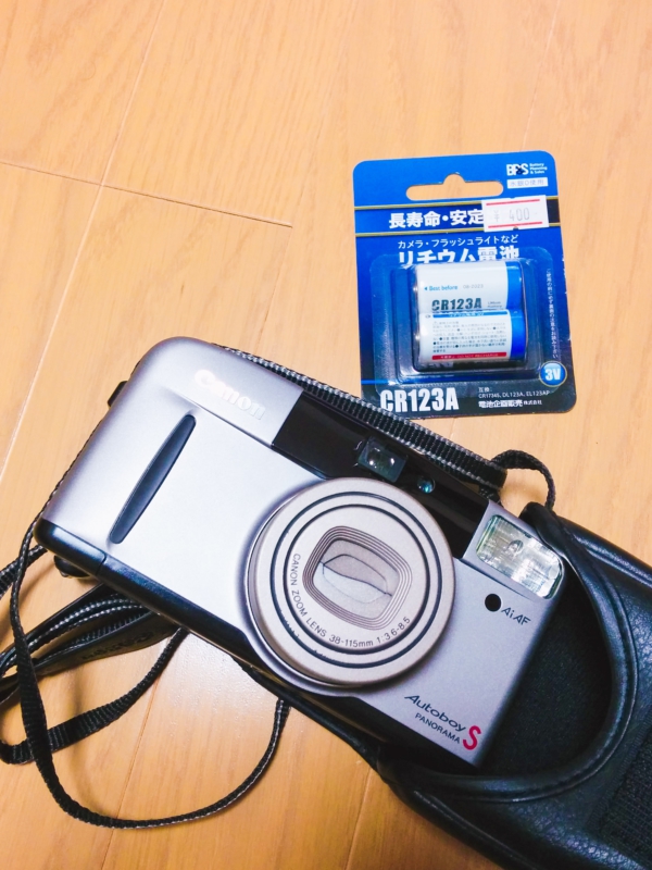 フィルムカメラ Canon Autoboy A 電池付き わけあり】CANON NEW AUTOBOY フィルムカメラ | パピオカメラ