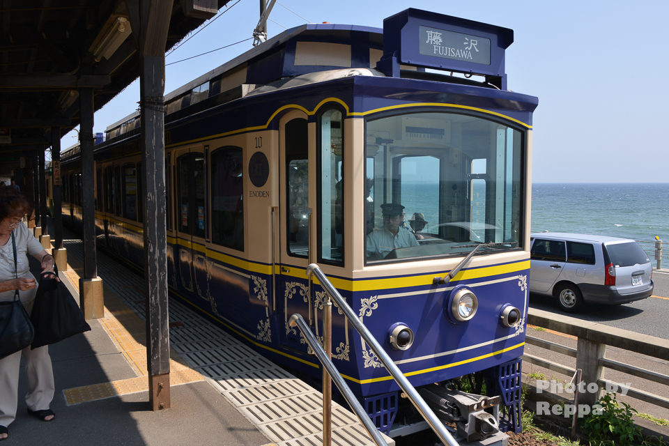 江ノ電】江ノ島電鉄・一日乗車券で巡る夏の湘南 - P sign