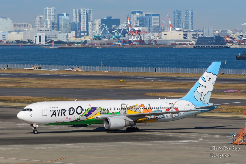 ANA B767-300 モヒカンジェット JA602A 全日空商事 全日空 B767-300