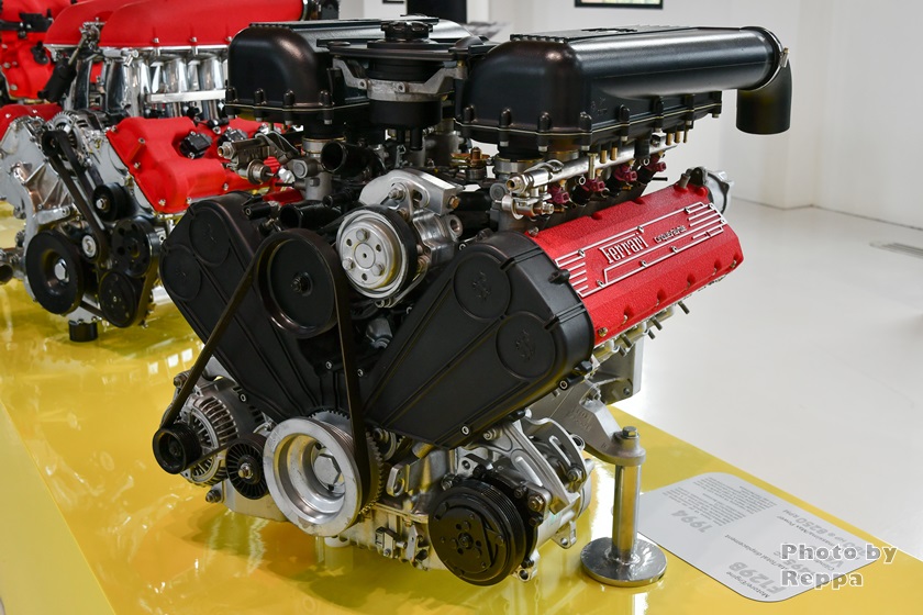 イタリア】フェラーリ博物館訪問記（7）歴代エンジンの展示