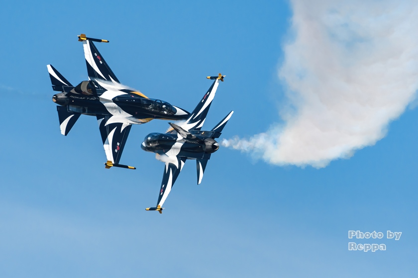 Seoul ADEX】韓国空軍アクロバットチーム「ブラックイーグルス」の展示