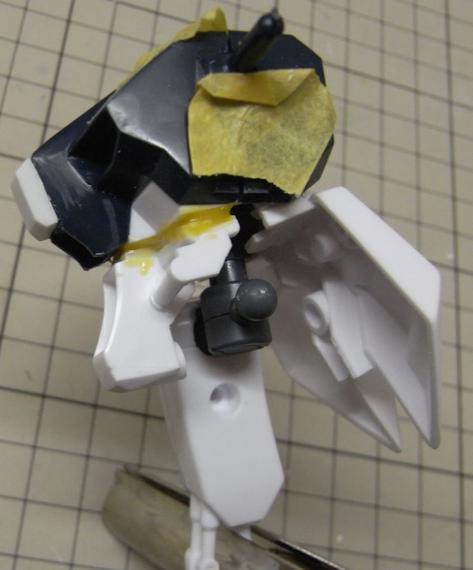 Sdガンダム 戦士 Rx 93 Nガンダム 旧キットとのミキシング Retoの趣味ぶろぐ