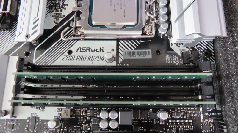 i5-13600kf ＆ z790 pro rs d4 セット ＋ オマケパーツ i5-13600kf ＆ z790 pro rs d4 セット ＋ オマケパーツ