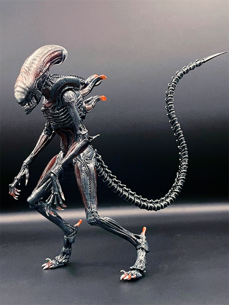 NECA エイリアン ロムルス スコーチド ゼノモーフを紹介するよ