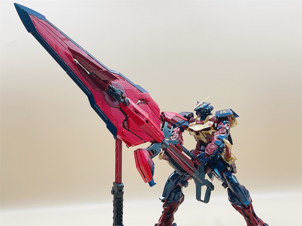 中国限定カラーのMGガンダムアストレイレッドフレーム改を作ってみた