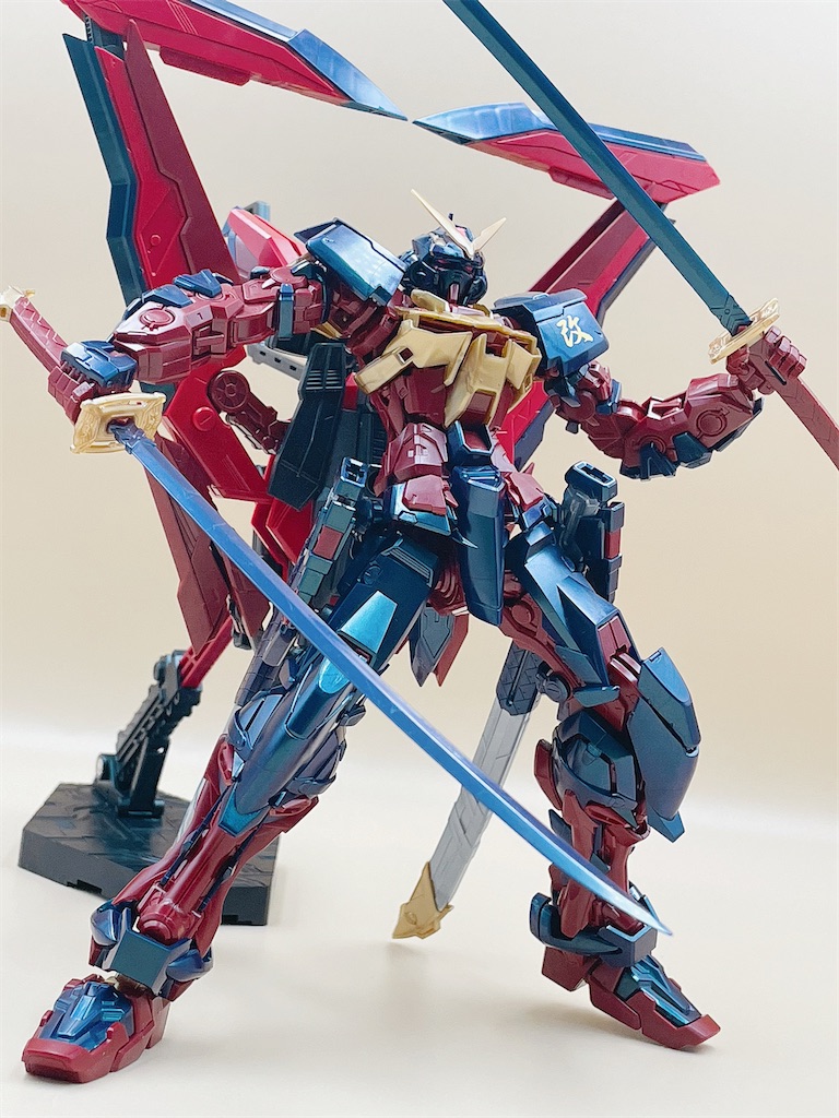 中国限定カラーのMGガンダムアストレイレッドフレーム改を作ってみた
