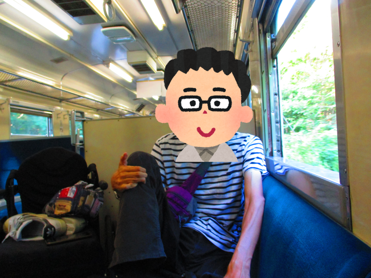 車内での写真