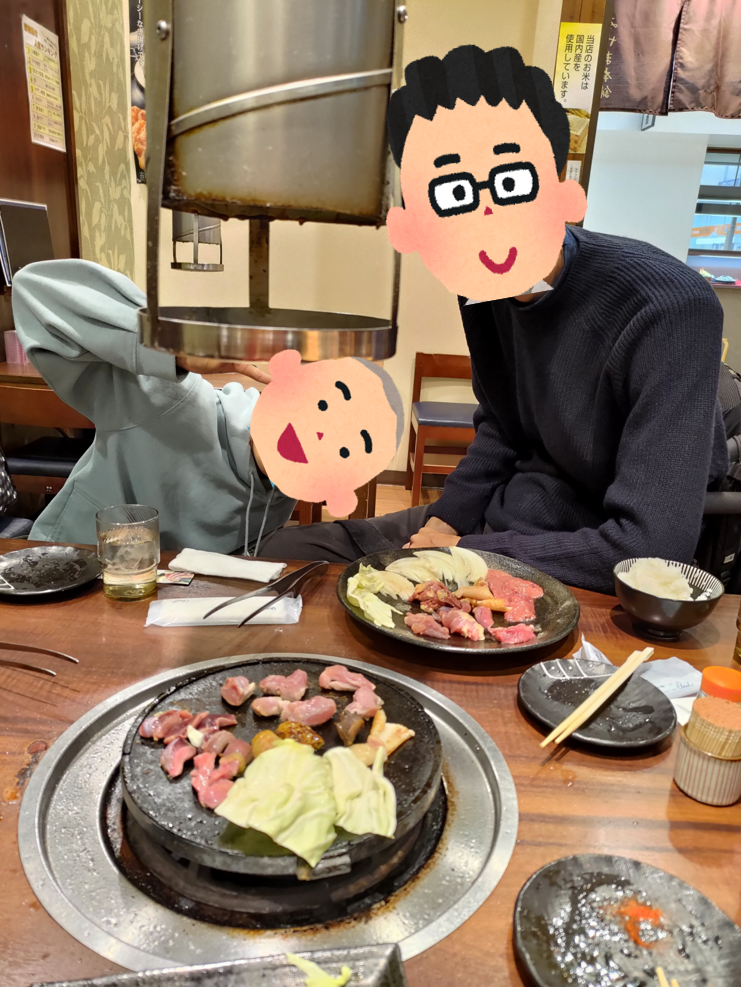 溶岩焼きの写真