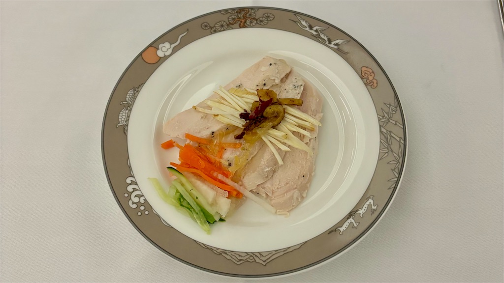 大阪〜タシケント ビジネスクラス搭乗記　機内食