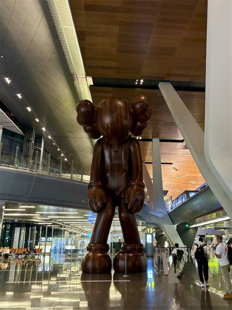 ハマド国際空港のアート作品