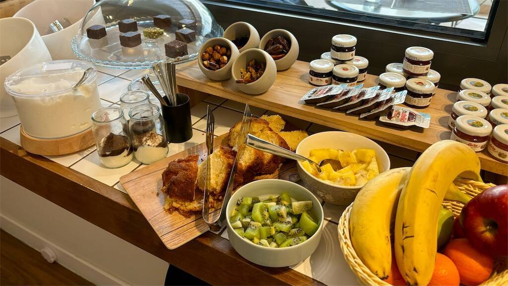 Astikon Houseの朝食会場