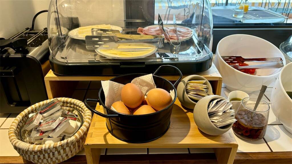 Astikon Houseの朝食会場