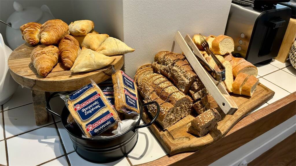 Astikon Houseの朝食会場