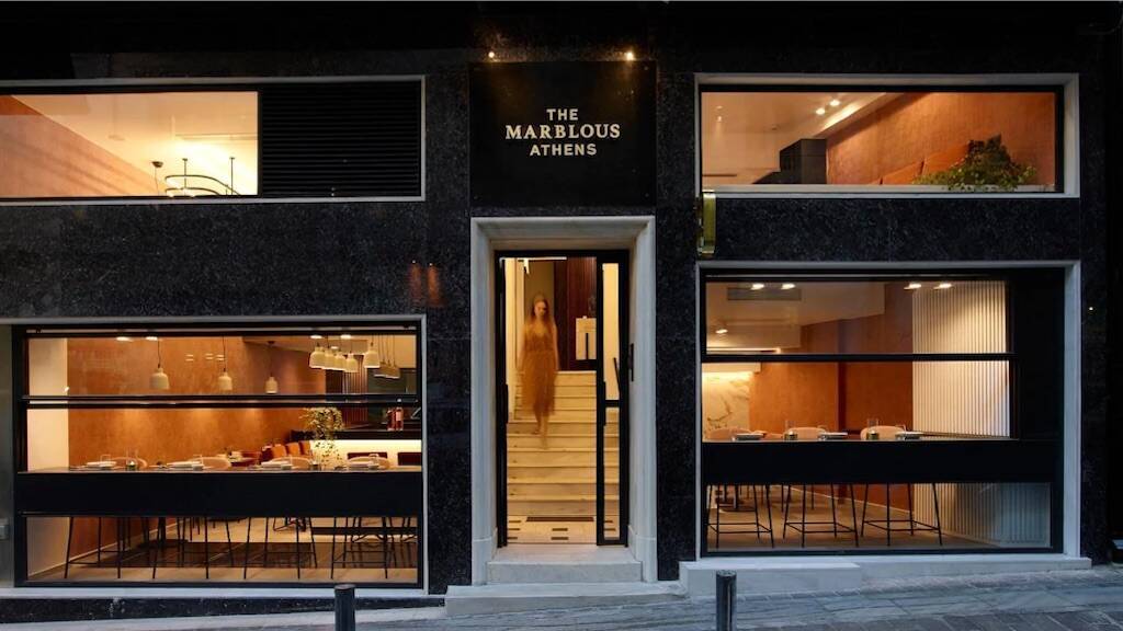 The Marblous Athensの外観