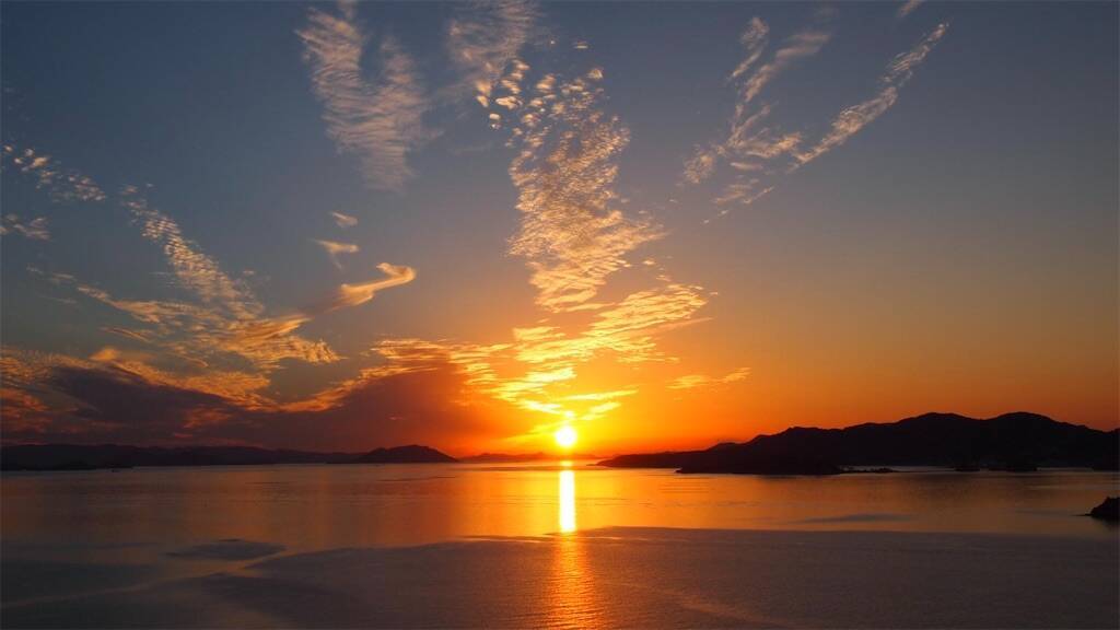 小豆島の夕日
