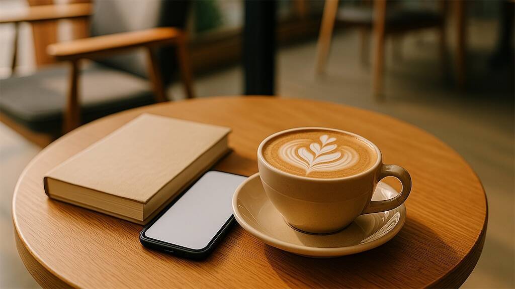 コーヒーと本
