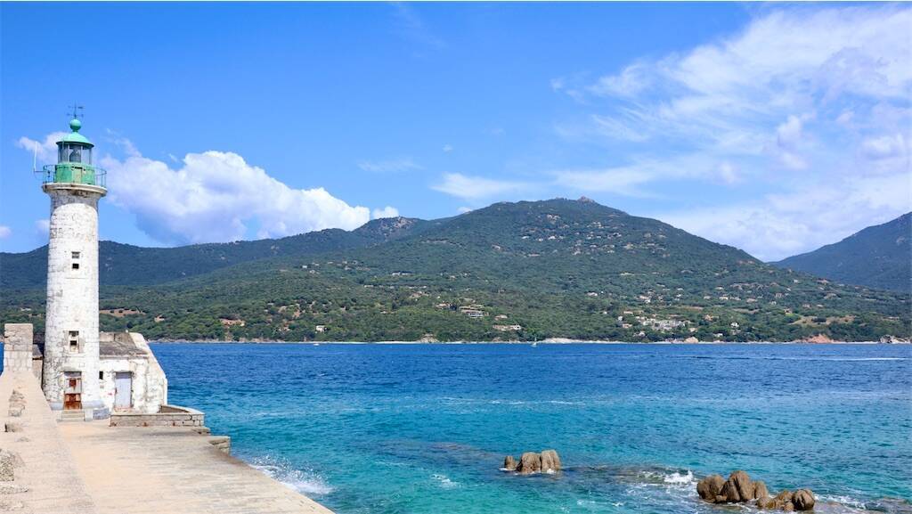 コルシカ島の海