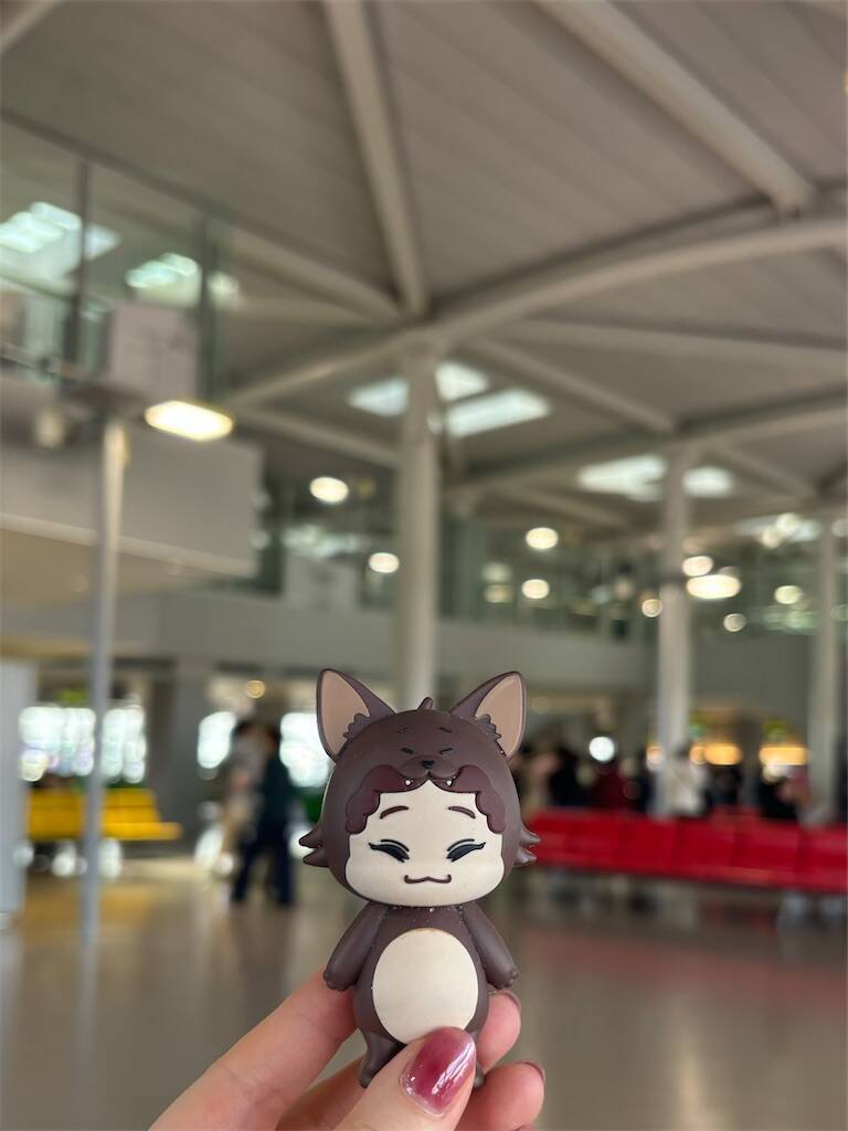 関西空港から出発