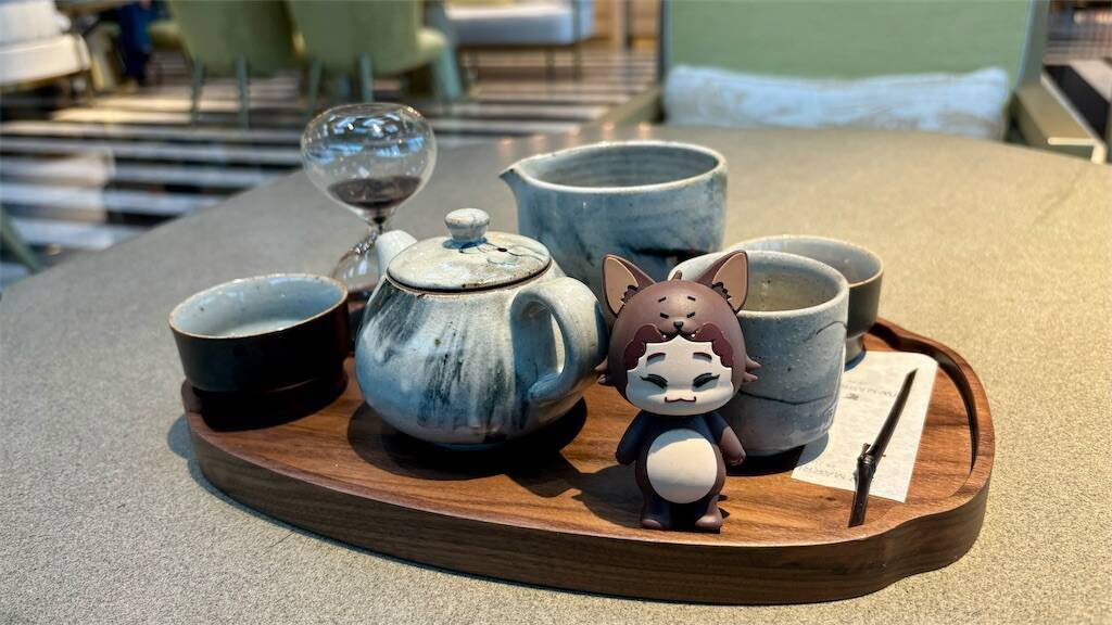 JWマリオットチェジュ ラウンジでお茶