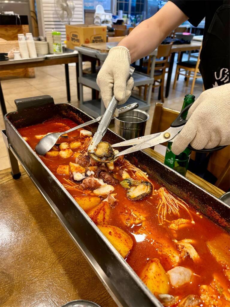 eクムドンジ(이금돈지)のカルチジョリム