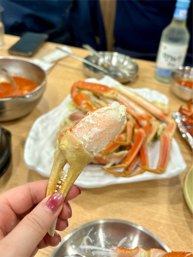 ヨンドンズワイガニ刺身タウンのズワイガニ