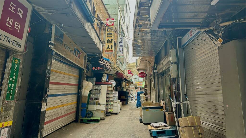 朝の南大門市場