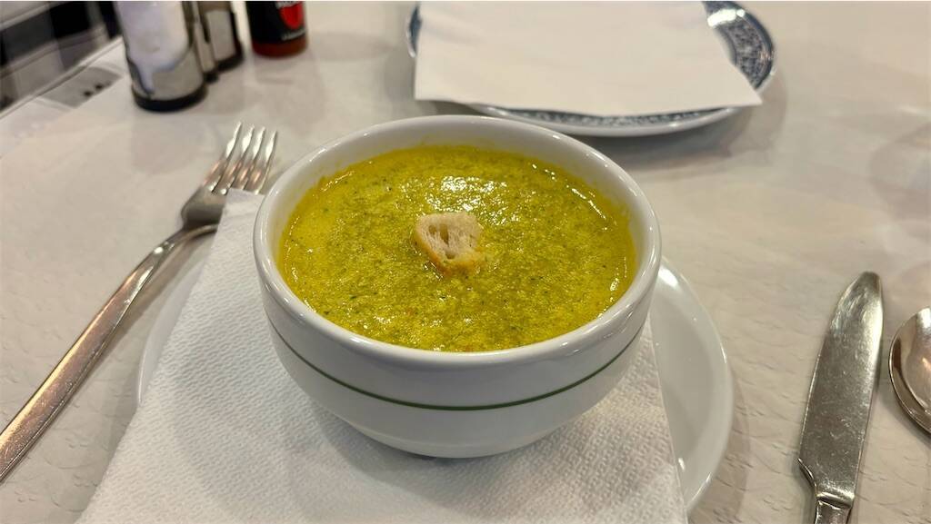 O castico restaurantのスープ